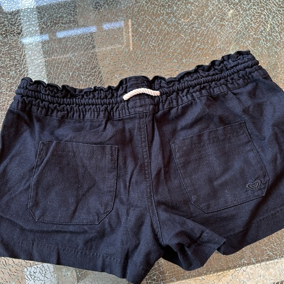 XS ROXY NAVY SHORTS DRAWSTRING & ELASTIC WAIST - Picture 3 of 6